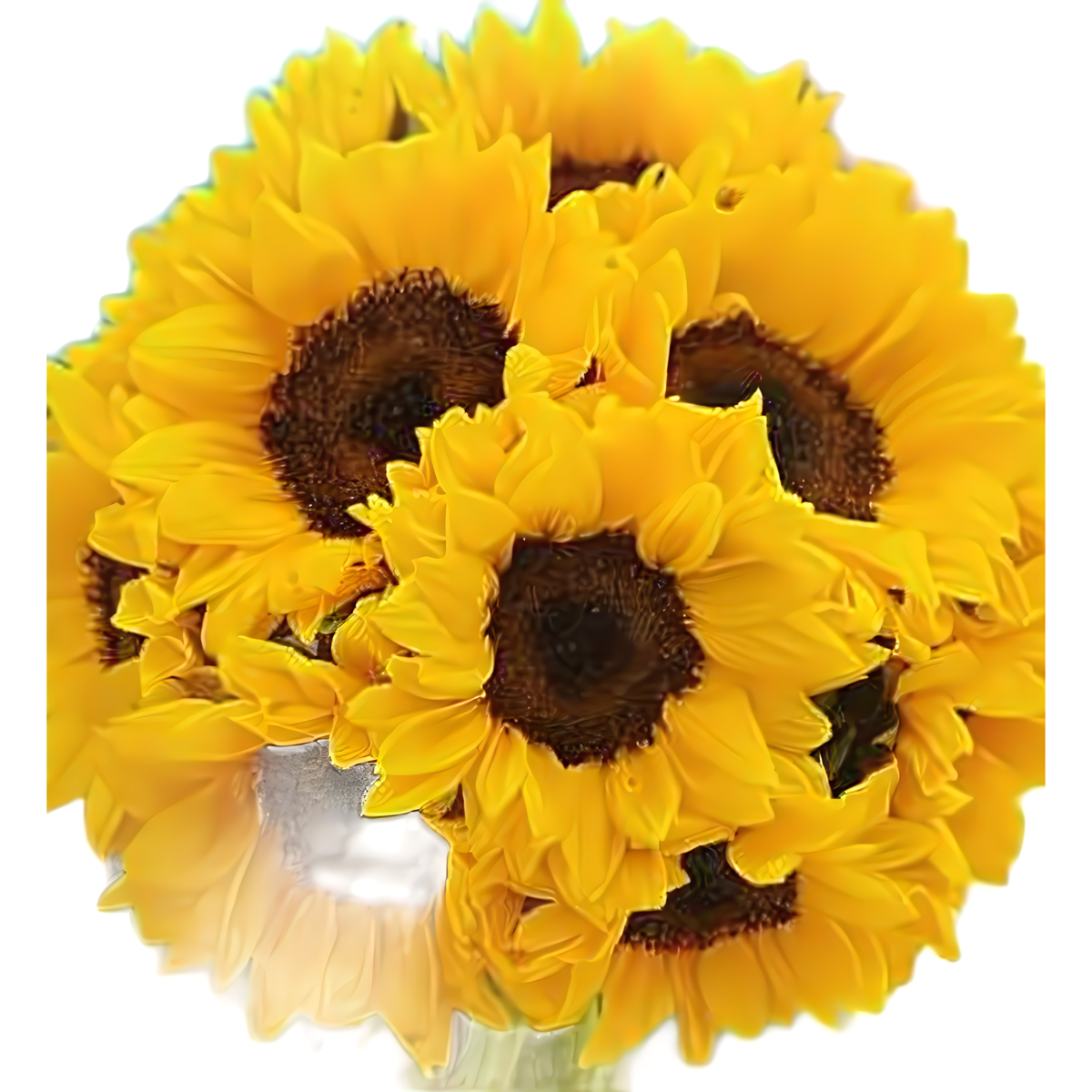 NYC Flower Delivery - Sunflower Wrapped Bouquet - Birthdays