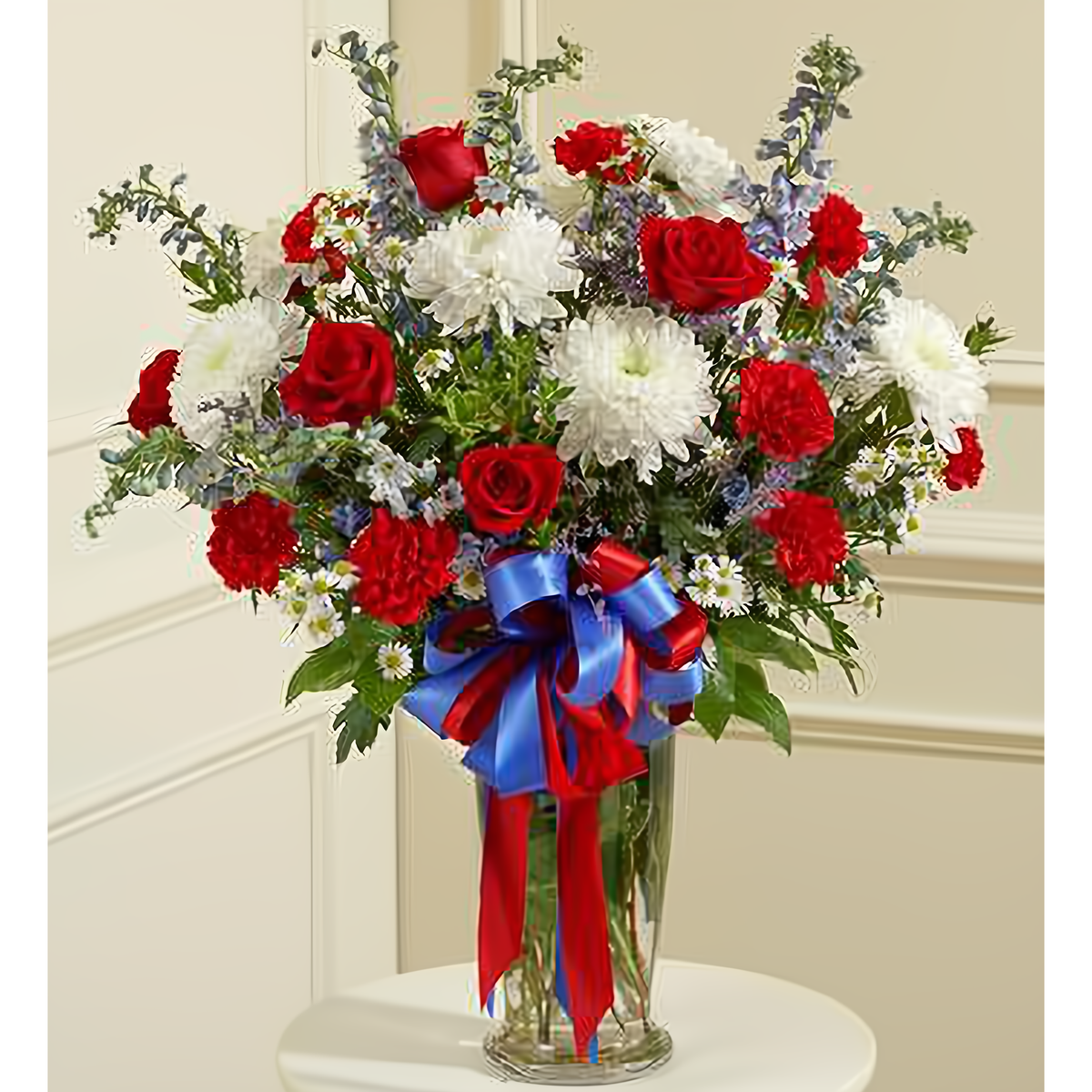NYC Flower Delivery - Beautiful Blessings Vase Arrangement - Funeral &gt; For the Service