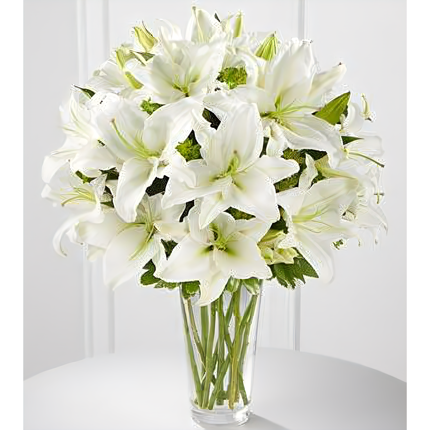 NYC Flower Delivery - Spirited Grace Lily Bouquet - Funeral > For the Service