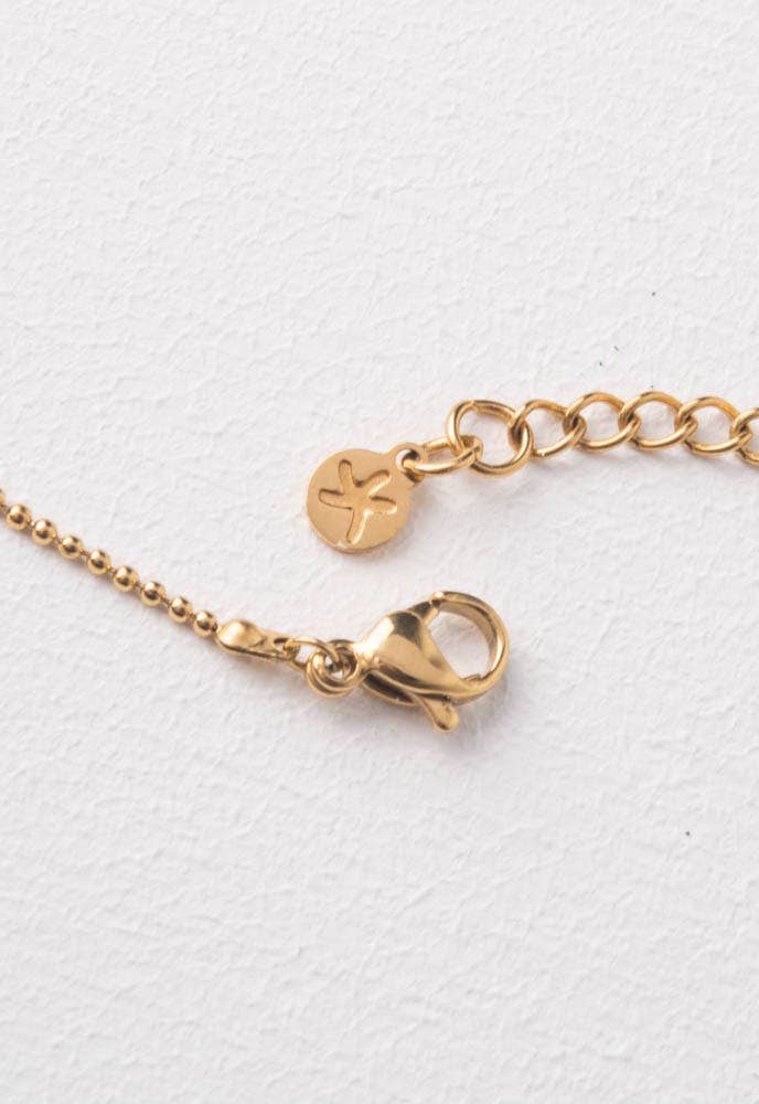 NYC Flower Delivery - Starfish Project's Gift of Love Gold Heart Necklace